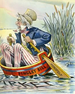 Images Dated 1st January 1900: Uncle Sam (America)