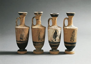 Unguentaria (unguentary and essential oil storing vessels) Unguentaria (unguentary and essential oil storing vessels)