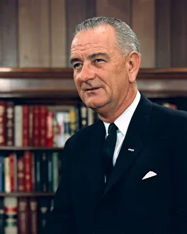 United States President Lyndon Johnson, at the White House, 1968 United States President Lyndon Johnson, at the White House, 1968