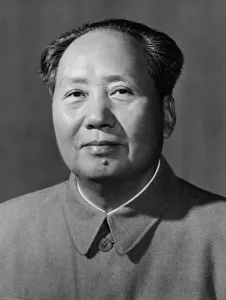 Chairman Mao Prints: Late 1950s Print of Chairman Mao Zedong