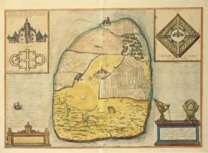 Uranienborg from Civitates Orbis Terrarum by Georg Braun, 1541-1622 and Franz Hogenberg Uranienborg from Civitates Orbis Terrarum by Georg Braun, 1541-1622 and Franz Hogenberg