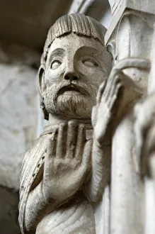Statue Gallery: Vezelay Mary Magdalene basilica sculpture
