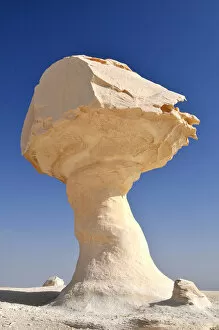 White desert, Assiout province. Egypt