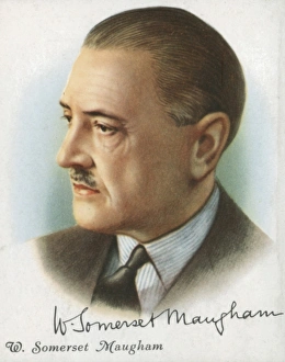 William Somerset Maugham (1874-1965) English author of novels, plays and short stories William Somerset Maugham (1874-1965) English author of novels, plays and short stories