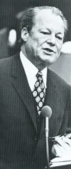Willy Brandt, born Herbert Ernst Karl Frahm Willy Brandt, born Herbert Ernst Karl Frahm