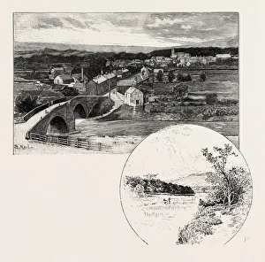 WOLSINGHAM (LEFT), HARPERLY (RIGHT), UK. Wolsingham is a small market town in Weardale WOLSINGHAM (LEFT), HARPERLY (RIGHT), UK. Wolsingham is a small market town in Weardale