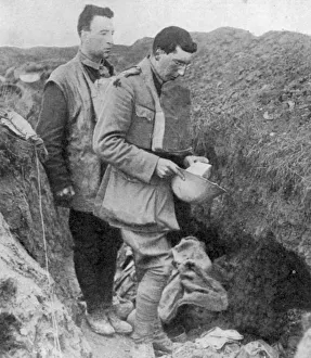 World War I: Chaplain of the British regiment