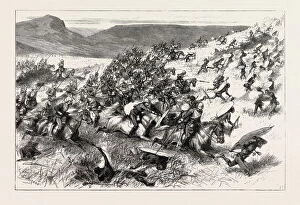 The Zulu War - Charge Of The Seventeenth Lancers At The Battle Of Ulundi