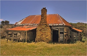 Abandoned and derelict farm cottage in the rurals of Flinders Island, Bass Strait, Tasmania Abandoned and derelict farm cottage in the rurals of Flinders Island, Bass Strait, Tasmania