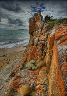 Allports beach and the incredible rock formations, Flinders Island Tasmania Allports beach and the incredible rock formations, Flinders Island Tasmania