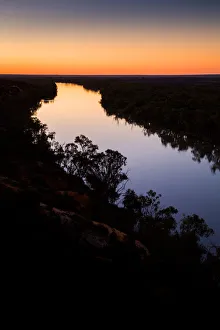 Australia, Australian, calm, gum tree, reflections, river, River Murray, South Australia Australia, Australian, calm, gum tree, reflections, river, River Murray, South Australia