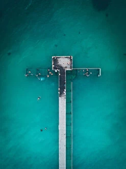 Aerial Views Gallery: australia ocean jetty