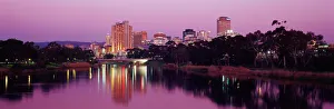Australia, South Australia, Adelaide, city skyline Australia, South Australia, Adelaide, city skyline