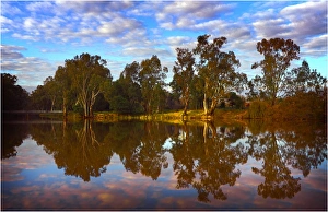 Autumn morning Lake Benalla, Central Victoria Autumn morning Lake Benalla, Central Victoria