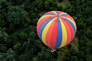 Hot Air Balloon Gallery: Balloon Over The Masai Mara