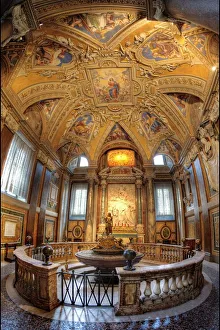 The Baptistery in Santa Maria Maggiore, Rome, Italy The Baptistery in Santa Maria Maggiore, Rome, Italy