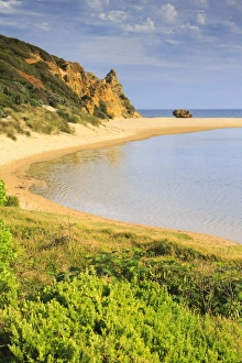 Beautiful beach at Aireys inlet, Great Ocean Road, Victoria, Australia Beautiful beach at Aireys inlet, Great Ocean Road, Victoria, Australia