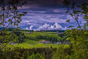 A beautiful scenic springtime view near St Gilgen, Austria A beautiful scenic springtime view near St Gilgen, Austria