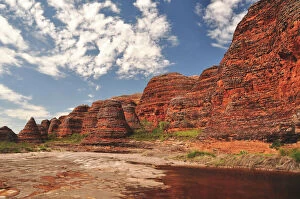Wilderness Gallery: Bee Hive formations at the Bungle Bungles in Western Australia