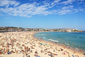 Images Dated 21st November 2014: Bondi Beach - Summer Crowds