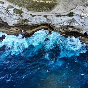 Aerial Views Gallery: Top down Bondi blues
