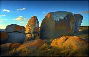 Boulders and rock formations at Marshall bay, Flinders Island, Bass Strait, Tasmania Boulders and rock formations at Marshall bay, Flinders Island, Bass Strait, Tasmania