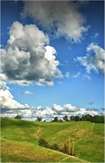 Cloud formations over a rural property near Fish Creek, South Gippsland, Victoria Cloud formations over a rural property near Fish Creek, South Gippsland, Victoria