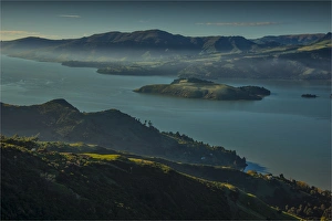 Dawn at Lyttelton harbour, South Island, New Zealand Dawn at Lyttelton harbour, South Island, New Zealand
