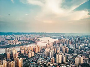 Drone Photo of Chongqing city, China Drone Photo of Chongqing city, China