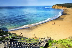 Tranquility Gallery: Enjoyment at Bells Beach near Torquay, Victoria, Australia, South Pacific