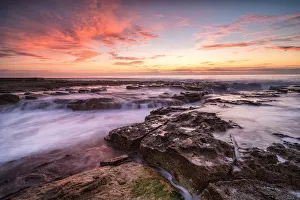 Great Sunrise at Newcastle Beach, Australia Great Sunrise at Newcastle Beach, Australia