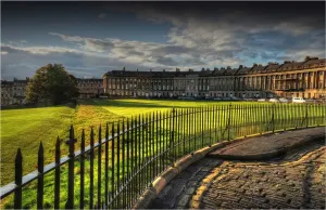 Prints of Royal Crescent, Bath, Somerset, England, United Kingdom Bath Prints: Royal Crescent Print, Bath, England