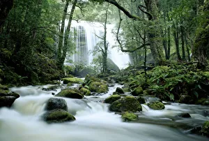 JERUSALEM RIVER WATERFALLS, TASMANIA JERUSALEM RIVER WATERFALLS, TASMANIA