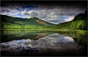Loch Lubnaig, the Trossachs, Highlands of Scotland Loch Lubnaig, the Trossachs, Highlands of Scotland