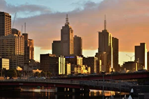 Central Business District Gallery: Melbourne Central Business District and Yarra River