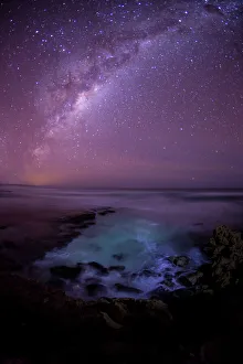 <b class=qtipBold><figcaption>Milky Way over the Southern Ocean</figcaption></b><br>Eyre Peninsula. South Australia.<br><em>© John Frederick White</em> Milky Way over the Southern Ocean