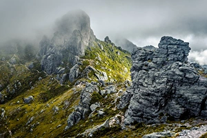 mt. Hesperus in Western Arthurs Range, Southwest Tasmania mt. Hesperus in Western Arthurs Range, Southwest Tasmania