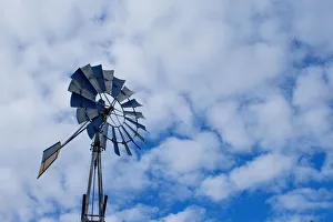 A Multi-Bladed Wind Powered Water Pump on a Farm in Australia A Multi-Bladed Wind Powered Water Pump on a Farm in Australia