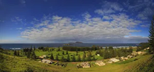 Norfolk Island Kingston panorama Norfolk Island Kingston panorama