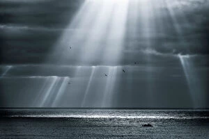 Images Dated 6th December 2013: Ocean god rays