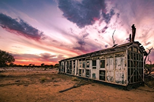 Images Dated 3rd January 2016: Old trailer in Australian Outback