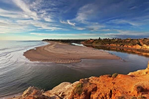 Images Dated 3rd July 2010: Onkaparinga River Mouth, Port Noarlunga, South Australia