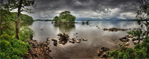 Panorama of the Eastern shoreline, Loch Lomond, Scotland Panorama of the Eastern shoreline, Loch Lomond, Scotland