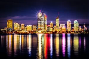 Illuminated Gallery: Perth Skyline