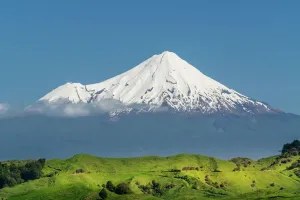 North Island Prints: Mount Taranaki Print - Forgotten World Highway View