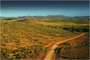Road through the Gammon rnages, Flinders Ranges, South Australia Road through the Gammon rnages, Flinders Ranges, South Australia