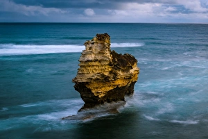 Sea stack at Bay of Islands, Great Ocean Road, Victoria Sea stack at Bay of Islands, Great Ocean Road, Victoria