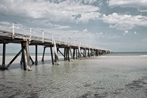 Seasons/winter wonderland/semaphore jetty adelaide south australia Seasons/winter wonderland/semaphore jetty adelaide south australia