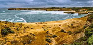 Sherbrook River Beach at Great ocean Road, Victoria Sherbrook River Beach at Great ocean Road, Victoria