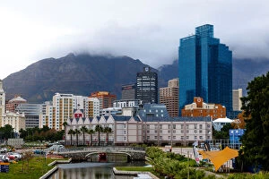 Somerset Road Gallery: Skyline of De Waterkant, Cape Town, South Africa